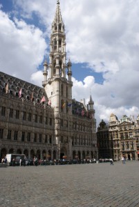 Stadhuis van Brussel aan de Groote Markt...