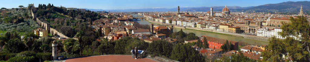 Uitzicht over Florence...