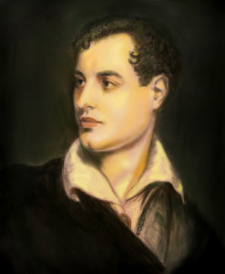 De dichter Lord Byron (Londen, 22 januari 1788 – Mesolongi, 19 april 1824)