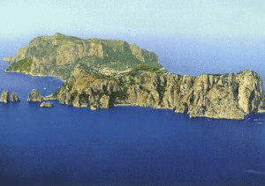 Luchtfoto van Capri...