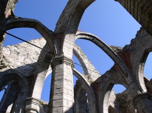 Ruine van de oude Kathedraal...