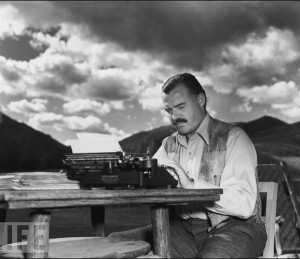 Hemingway...
