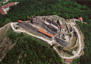 De burcht van Visegrad