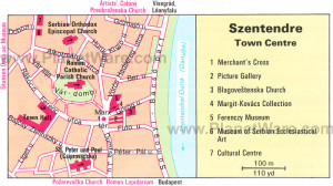 szentendre-town-centre-map