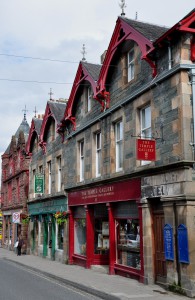 Dunkeld Street in Aberfeldy...