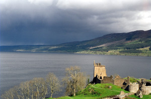 Urquhart aan Loch Ness...