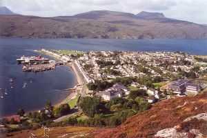 Ullapool aan Loch Broom...