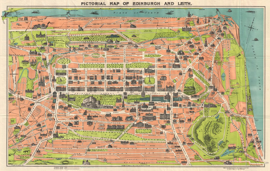 Edinburgh en Leith in 1935...