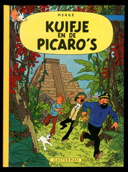 Kaft van het laatste door Herge afgeronde Kuifje album...