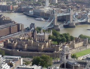 Tower Bridge over de Theems...