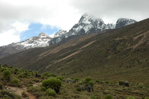 Mount Kenya...