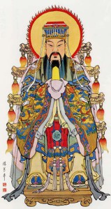 The Jade Emperor, ruler of all the gods...