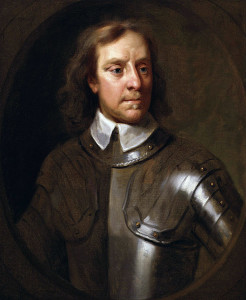 Oliver Cromwell by Samuel Cooper...