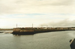 Leaving the harbour of Galway...