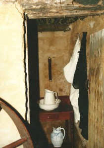 Toilet in an old Aran dwelling...