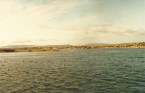 Back over the Galway Bay...