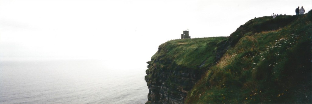 O'Briens Tower on top of more than 200 meter high cliffs...