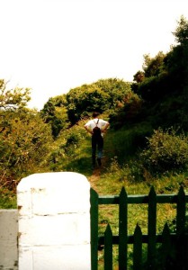 Path op to the hill top just outside of Clifden...