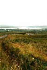 View toward the Atlantic Ocean...