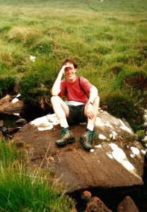 Somewhere in the middle of the Connemara National Parc...