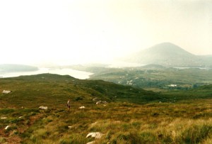 Fantastic panorama toward the Atlantic Ocean...