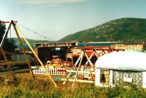 Wooden country fair at Letterfrack...