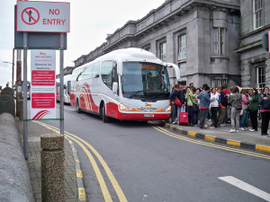 Bus at Galway Station...