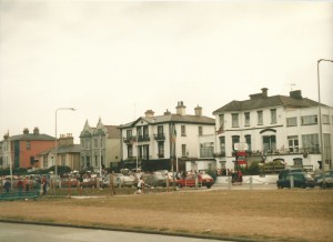 Bray seen from the beach...