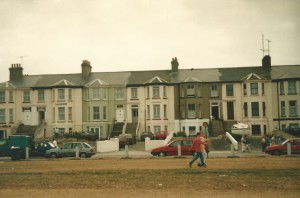 Past glory of stately houses on the coast...