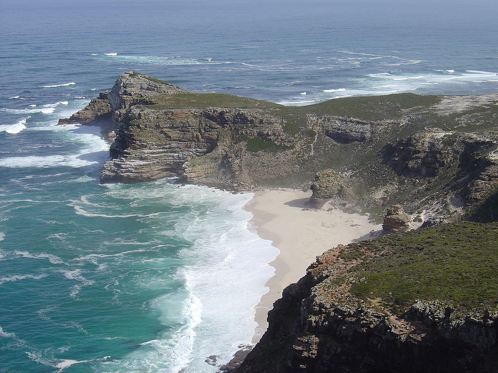 "Cape of Good Hope (Zaian 2008)" by Zaian (talk) at en.wikipedia - Made by Zaian at en.wikipedia. Transferred from en.wikipedia. Licensed under Public Domain via Commons - https://commons.wikimedia.org/wiki/File:Cape_of_Good_Hope_(Zaian_2008).JPG#/media/File:Cape_of_Good_Hope_(Zaian_2008).JPG