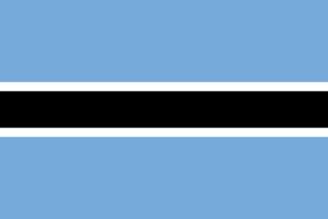 Botswana_Flagg