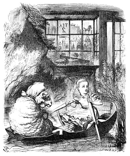 450px-John_Tenniel_Alice_Rows_the_Sheep
